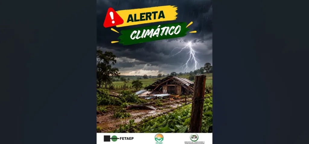 Alerta climático: FETAEP orienta agricultores a registrar prejuízos e procurar os sindicatos