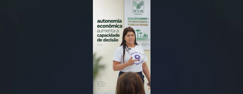 Autonomia econômica também é liberdade para escolher, participar e transformar