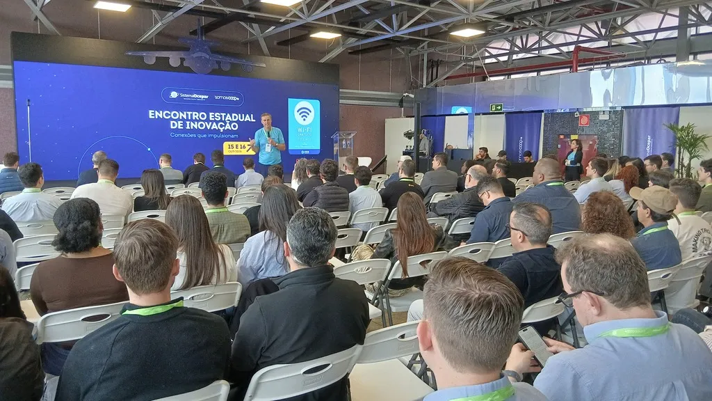 Feira de startups é destaque no "Encontro Estadual de Inovação"