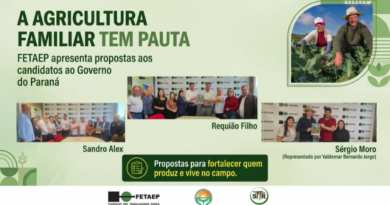 FETAEP entrega pauta da Agricultura Familiar aos candidatos ao Governo do Paraná FETAEP entrega pauta da Agricultura Familiar aos candidatos ao Governo do Paraná